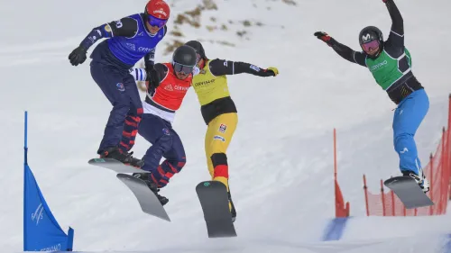 Cervinia freme, manca un mese allo start della Coppa del Mondo di snowboard cross con la classica valdostana