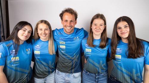 Federico Secchi e Marco Majori al K2 per la 1° discesa italiana con gli sci.