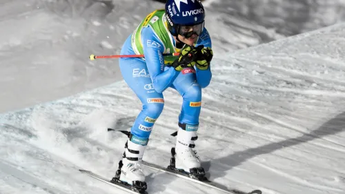 Mazzata sui sogni di coppa per Deromedis: l'ex iridato fuori da gara-1 a Veysonnaz. Galli gran 2^ alle spalle di Naeslund