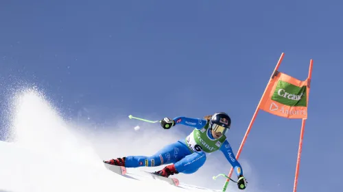 Goggia soddisfatta del 5° podio stagionale: Non era facile limitare i danni da scivolatrici super come Corinne e Nina