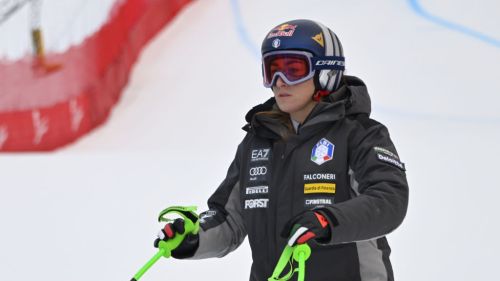 Goggia, uno shock: Sofia cade in allenamento, si teme la frattura di tibia e perone