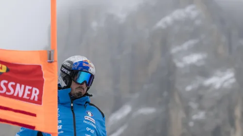 Pioggia sulla Saslong, è già stata cancellata la 2^ prova in Val Gardena: giovedì la discesa sprint