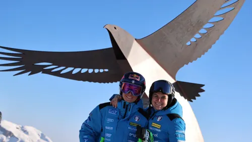 Goggia convinta: Ho fatto due prove solide, neve dura e bella da sciare. Pirovano: Sensazioni positive dai Giochi