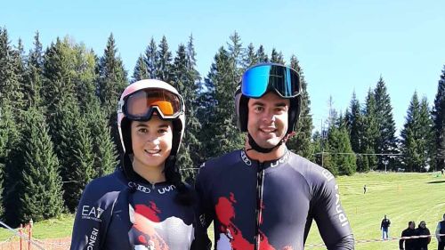 Gaia Cassone e Daniele Buio, è doppietta slalom-gigante ai tricolori di sci d'erba a Malga Rivetta