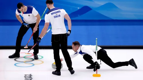 Azzurri del curling ko nell'ultimo match di round robin, servirà il tie-breaker per continuare il Canadian Open