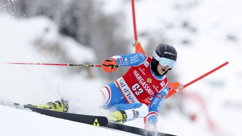 Grande 1^ manche di Collomb nel gigante iridato di Tarvisio: Giorgia è seconda, Sue Piller fa il vuoto