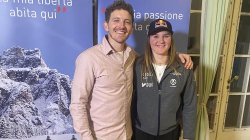 La Val di Fassa accoglie Emma Aicher quale Ambassador Pro al fianco di Linus Strasser: a Monaco di Baviera la presentazione