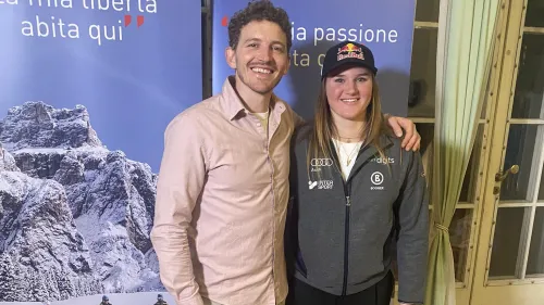 La Val di Fassa accoglie Emma Aicher quale Ambassador Pro al fianco di Linus Strasser: a Monaco di Baviera la presentazione