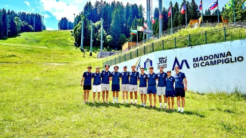 Da Vinatzer a Franzoni, ricognizione sul Canalone Miramonti: Campiglio accoglie gli azzurri nel pieno del raduno atletico