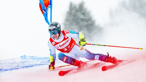 E' dominio norge nella 1^ manche del gigante iridato jr: Haugen sorprende Bakkevig, poi Aubert Serracanta