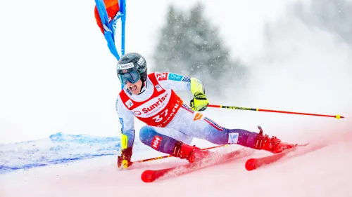 E' dominio norge nella 1^ manche del gigante iridato jr: Haugen sorprende Bakkevig, poi Aubert Serracanta