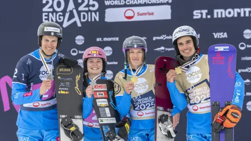 Altre cinque giornate allo Stelvio per gli azzurri dello snowboard parallelo: mancano due mesi al via della CdM