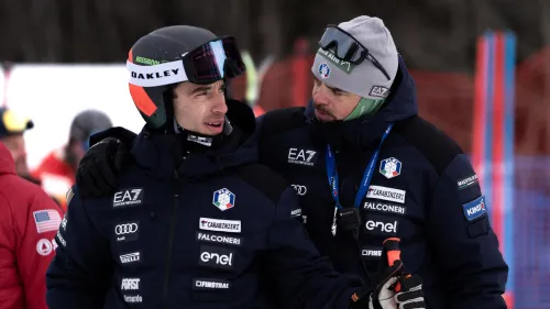 Ci sono anche Borsotti e Paris nel gruppo azzurro per la rifinitura in Val Senales: sulla Leo Gurschler si prepara l'opening