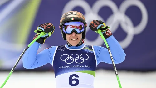 Una cosa indescrivibile: Federica Brignone è campionessa olimpica di super-g, a Cortina una magia da fuoriclasse