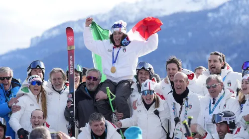 Vonn: Che ritorno. Tamberi: Questa ragazza è andata oltre. Razzoli: Sei nella storia. Il mondo si inchina a Brignone