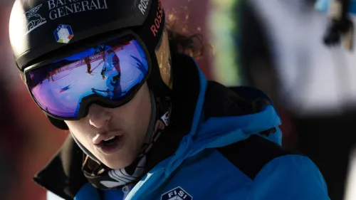 Brignone... subito col pettorale 1 nella prova che apre la tappa di Crans-Montana: mercoledì si scende in pista