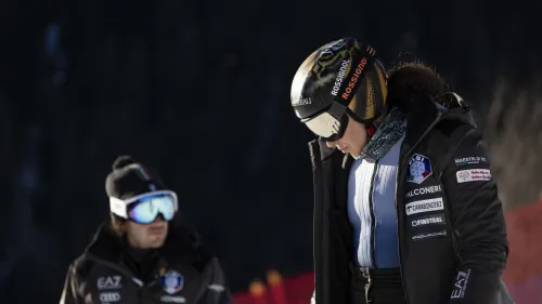 Brignone a Cortina, si lavora alle Cinque Torri sul gigante. Rulfi: Rientrare prima dei Giochi non avrebbe molto senso