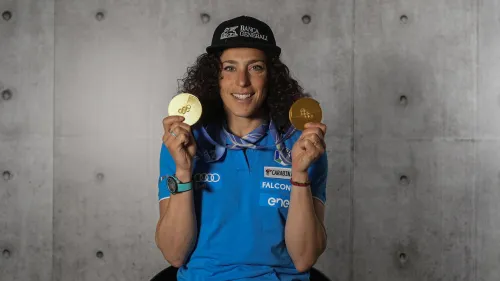 Ho sfidato e vinto il dolore, ora penso a curarmi. Due giorni prima del super-g...: Federica Brignone ospite ai Laureus