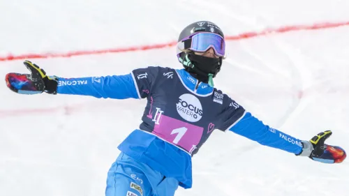 Incredibile vittoria al photofinish di Elisa Caffont a Davos, è la prima in CdM! Messner e March sul podio
