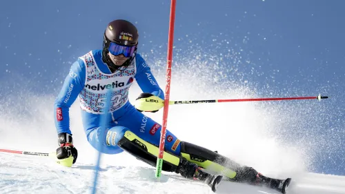 Primo slalom di Coppa Europa a Crans-Montana, strepitosa rimonta di Marchant! Canins e Pizio in top 15