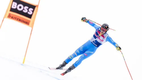 Alle 9.00 del sabato di Crans-Montana l'unica prova per gli uomini: Franzoni n° 6 prima di Odi, poi Schieder, Paris e Casse