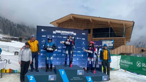 Una super Giulia Murada seconda solo a Emily Harrop nella Sprint in Val Martello, la sfera di cristallo è più vicina