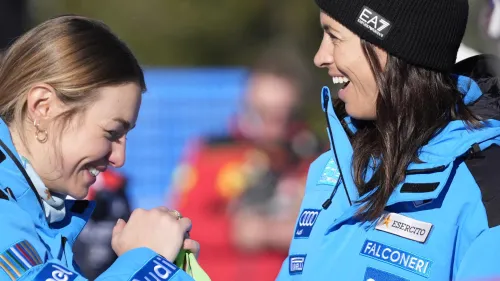 Startlist della prova bis in Val d'isère: Pirovano in apertura di primo gruppo, Goggia con l'11, poi Vonn e Johnson