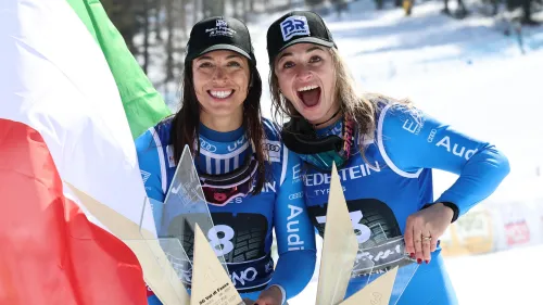Cinque azzurre alle finali con Super... Zenere che si aggiunge! La festa azzurra in Val di Fassa non è mica finita...