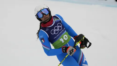 Le azzurre preparano a Dobbiaco il gigante olimpico, allarme D'Antonio: brutta caduta inforcando, si teme per il ginocchio