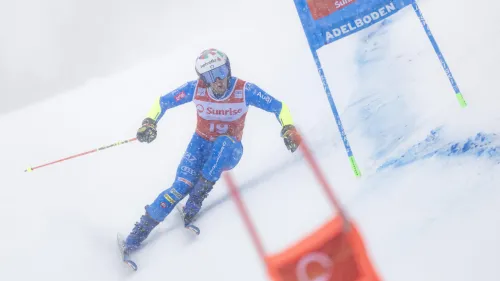 Lo spettacolo di Adelboden: ecco la 2^ manche del gigante, De Aliprandini e Vinatzer fanno all-in