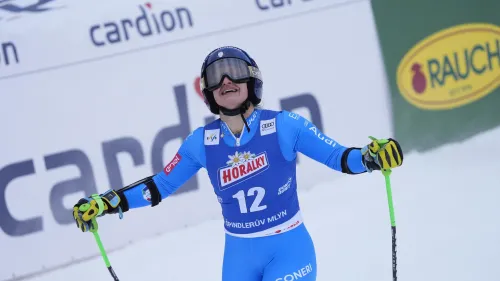 Della Mea all'ottava top ten di stagione e... top 15 nel gigante olimpico. Ghisalberti mai così in alto, una luce per Collomb