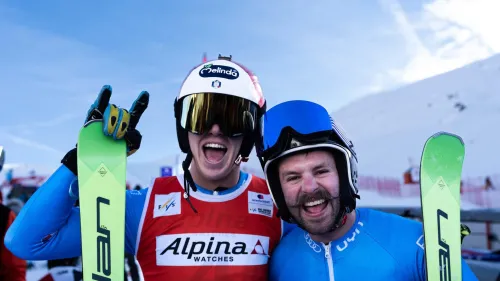 Che show in Val di Sole con il Downhill iridato e Deromedis e Zorzi in cabina di commento. L'oro olimpico: Il mio sogno era...