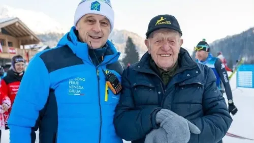 E' scomparso a 91 anni un simbolo di Sappada, Eliseo Sartor. Fauner commosso: Un secondo padre oltre che un maestro