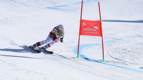 Pazzesca Nadine Fest, firma la cinquina nel suo regno, il super-g della Val Sarentino. De Leonardis gran 4^