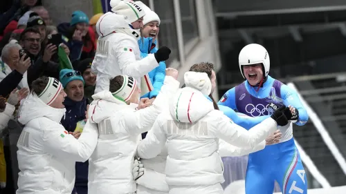 Quattro medaglie in cinque gare: lo slittino azzurro c'è sempre, è bronzo nella staffetta vinta dai tedeschi