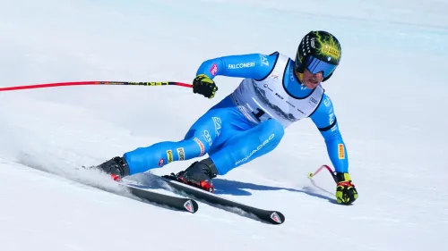 Franzoni c'è subito sulla Stelvio! Solo Cochran-Siegle davanti al bresciano che per metà prova viaggia come Odermatt