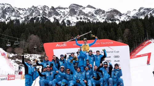 Le classifiche di CdM dopo il 5° super-g (su 9): il Franzoni da sogno re di Wengen è 3° di specialità