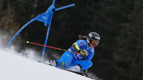 Ilaria Ghisalberti fa il vuoto nella 1^ manche tricolore: 6 decimi su Steinmair, più lontane Trocker, Mathiou e Pazzaglia