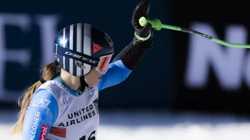 Goggia c'è nell'arena della Flying Mile, peccato l'errore per Della Mea ma che velocità. Zenere, giornata no