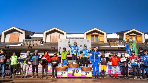 Condizioni invernali a La Thuile per il Criterium Nazionale Cuccioli: oltre 500 i giovani sciatori in pista