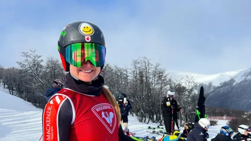 Valérie Grenier lavora a tutta sulle nevi argentine: la canadese è in gran forma e sin da Soelden...