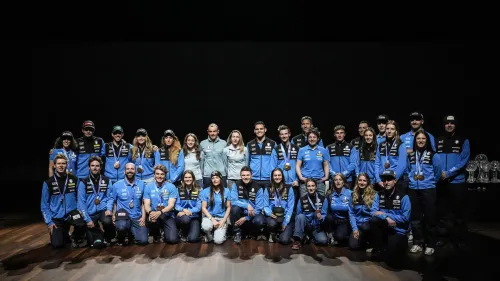 E' ufficiale la prosecuzione del rapporto tra la FISI e il Gruppo Armani: nuovo quadriennio olimpico con EA7