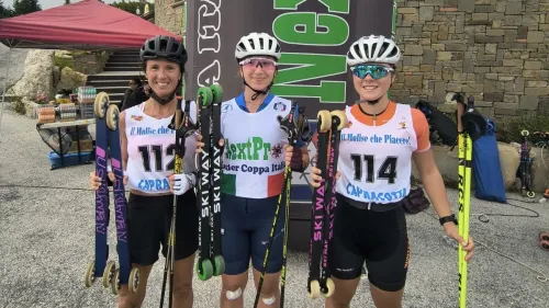 Gran doppietta nelle partenze in linea di Capracotta per Maria Invernizzi e Riccardo Masiero