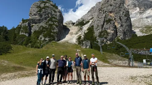 Gerdol e la FIS, con Fondazione Cortina, in sopralluogo sull'Olympia delle Tofane: dal 15 al 17 gennaio il trittico ampezzano