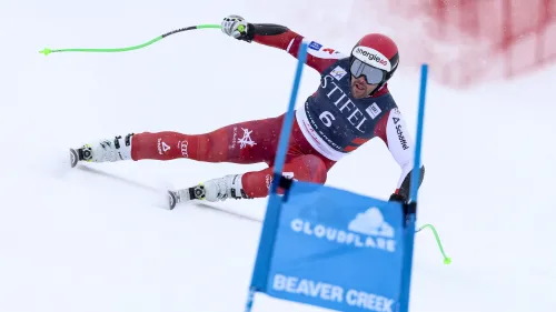 Dipinto indimenticabile di Vincent Kriechmayr in un super-g durissimo sulla Birds of Prey, Paris ancora vicino al podio