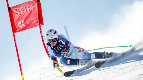 Odermatt fa 0 ma rimane in vetta. Schwarz granitico e vicino al primo gruppo in gigante, Kristoffersen risale