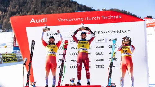 Cinque svizzeri tra i primi otto, ma a Livigno vince Schwarz. Monney e von Allmen sorridono: Per noi una gran gara