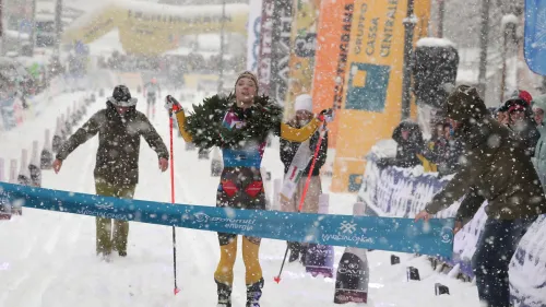 Una Marcialonga da sogno sotto la neve di Cavalese: trionfano i norge Fleten (tris in fila) e Stadaas