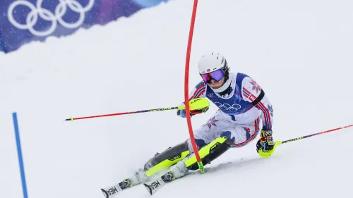 Sotto la neve di Bormio succede di tutto nello slalom olimpico: McGrath padrone per un sogno norge