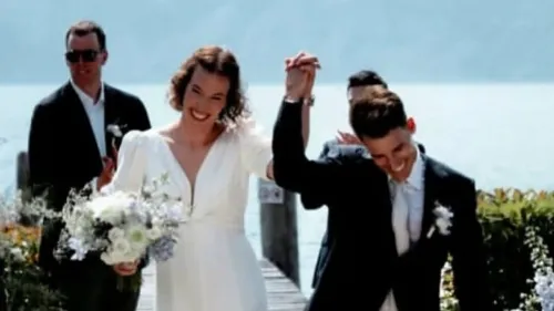 Michelle e Luca hanno coronato il loro sogno d'amore: le nozze della coppia Gisin-De Aliprandini